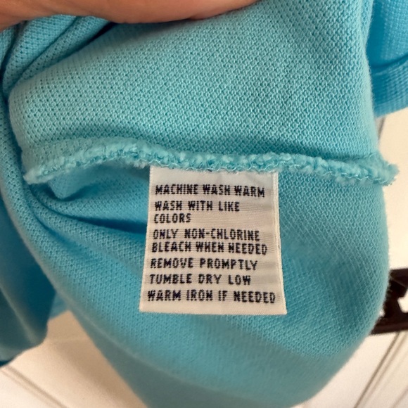 Polo Ralph Lauren big pony Polo mens size XL, aqua blue - Picture 4 of 6